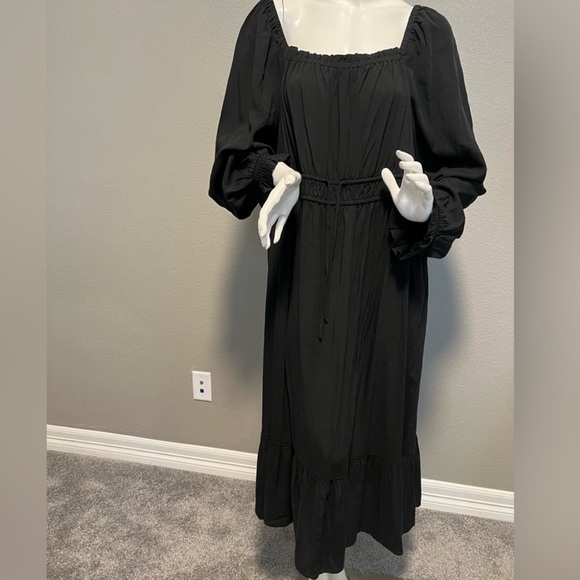 🖤 Ava & Viv Women's Plus Size Long Sleeve Dress - Picture 5 of 12